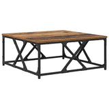 Coffee Table Old Wood 70 x 70 x 30 cm Engineered Wood 882772