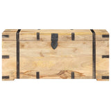 ZNTS Chest 90x40x40 cm Solid Mango Wood 289634