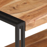 TV Cabinet 120x30x40 cm Solid Acacia Wood 320680
