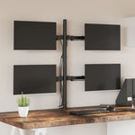 ZNTS Monitor Mount Black Steel VESA 75/100 mm 358004