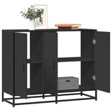 Sideboard Black 94x35x76 cm Engineered Wood 849004