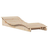 Sun Lounger 205x70x31.5 cm Solid Wood Pine 832580