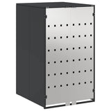 Wheelie Bin Storage with Gas Lift-up Lid for 240L Bin Steel 42018685