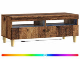 LED TV Cabinet Old Wood Engineered Wood 897223