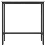 Table Grey Sonoma 100 x 40 x 100.5 cm Engineered Wood and Steel 873741