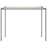 Gazebo White 3x3 m 180 g/m Fabric and Steel 362461