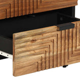 Bedside Cabinet Brown 50 x 33 x 62 cm Solid Acacia wood 4017765