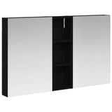 Bathroom Cabinet Set 3 pcs 100 x 10.5 x 60.5 cm Engineered wood 3403697
