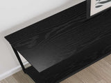 Console Table Black oak 101 x 30.5 x 75 cm Engineered wood 883518