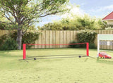 Tennis Net Folding Black and Red 301 x 90.5 x 87 cm Polyester 42012860
