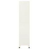 Locker Cabinet Grey and Blue 90x40x180 cm Steel 339826