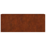 Garden Raised Bed 200x40x80 cm Corten Steel 824527