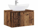 Bathroom Furniture Set Old Wood Engineered Wood 3404348
