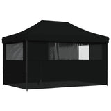 Party Tent Folding Black 292 x 440 x 315 cm Oxford Fabric 42023638