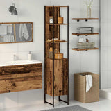 Bathroom Cabinet Old wood 33 x 33 x 185.5 cm Engineered Wood 862238