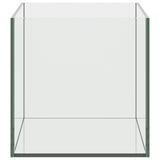 Aquarium with Storage Transparent 40 x 25 x 25 cm Glass 42020381
