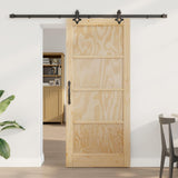 Sliding Door ORKDAL Natural 86 x 198.5 cm Solid Pine Wood 3445555
