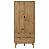 Wardrobe OTTA 76.5x53x172 cm Solid Wood Pine 348588