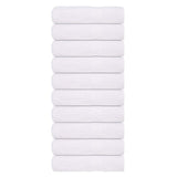 Bath Towels "FROGN" 10 pcs White 100x150 cm 360 gsm 136659
