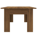 Coffee Table Brown Oak 100x60x42 cm Engineered Wood 815428