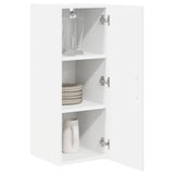 Wall Cabinet PORTO 2 pcs High Gloss White 30 x 31 x 80 cm 885364