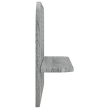 Wall Shelf 2 pcs Grey Sonoma 60 x 13.5 x 37.5 cm 8014947