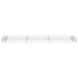 Gabion Raised Bed Galvanised Steel 300x100x20 cm 151313