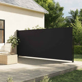Retractable Side Awning Black 160x500 cm 4004429