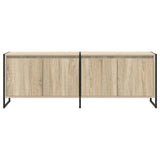 TV Cabinet Sonoma 140 x 36 x 49.5 cm Engineered Wood 886511
