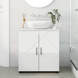 Bathroom Cabinet with Storage High Gloss White 61 x 35 x 64 cm 883288