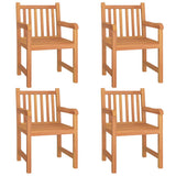 5 Piece Garden Dining Set Solid Wood Teak 3157147