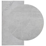 Rug IZA Short Pile Scandinavian Look Grey 100x200 cm 375451