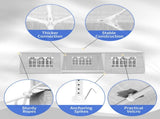 3*9m 7-Sided Iron PE Cloth Party Tent 51811363