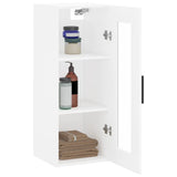 Wall Mounted Cabinet White 34.5x34x90 cm 828932