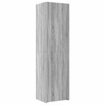 Slim Storage Cabinet Grey Sonoma 50x42.5x225 cm Engineered Wood 3281306