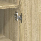 Slim Storage Cabinet Sonoma Oak 45x42.5x225 cm Engineered Wood 3281289