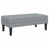 Sofa Set 2 pcs Light Grey 173 x 131 x 67 cm Fabric 3329252