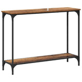 Console Table Old wood 101 x 30.5 x 75 cm Engineered wood 883516