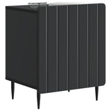 Bedside Cabinet Black 43 x 34.5 x 52 cm Engineered Wood 894337