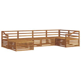 Outdoor Sofa Set 6 pcs Natural 3373754