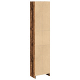 Bookcase Old Wood 40x24x176 cm Engineered Wood 857799