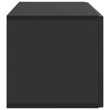 Wall-Mounted TV Cabinet Black 98 x 31 x 30 cm Engineered Wood 898556