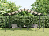 Canopy Tent Beige 3x3 m Steel and Fabric 362451