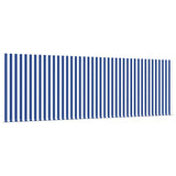 Retractable Awning Manual Blue and White 400 x 200 cm 3329777