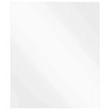 Wall Mirror Rectangular 50 x 60 cm Tempered Glass 42023026