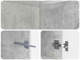 TV Cabinet Concrete Grey Engineered Wood 896238