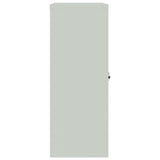 File Cabinet Light Grey 90x40x105 cm Steel 339737