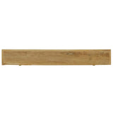 Wall Shelves 2 pcs 110x15x4 cm Solid Wood Teak 340757
