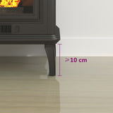 Fireplace Glass Plate 100x50 cm 324153