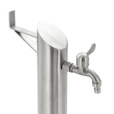 Garden Water Column Stainless Steel Round 95 cm 45456